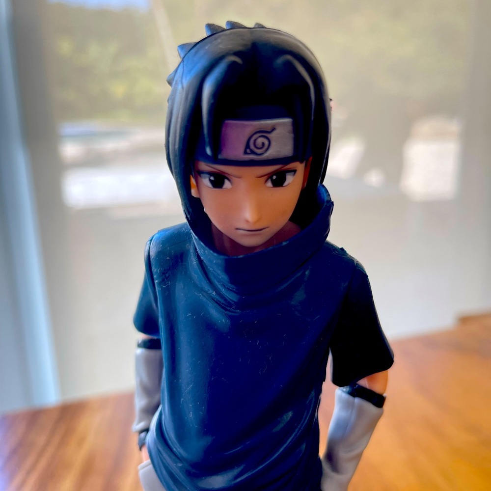 BANPRESTO NARUTO Figure Sasuke Grandista Uchiha Boyhood Cursemark anime figure